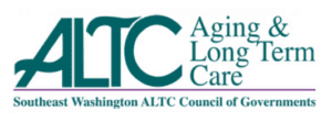 Aging and Long Term Care logo design.